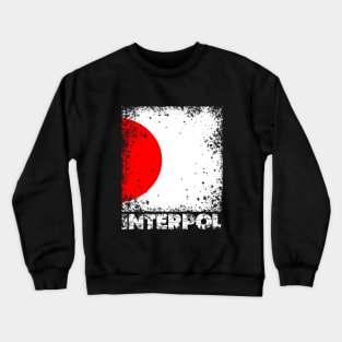 Interpol retro Crewneck Sweatshirt